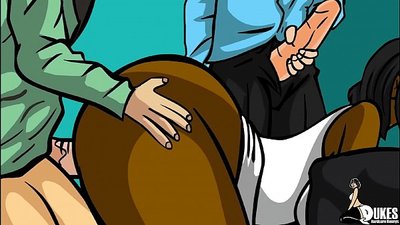 Students have sex with black teacher after school