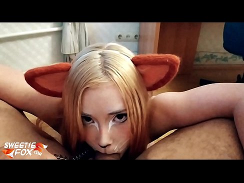 ❤️ Kitsune swallow dick and cum in her mouth ❌ Fucking video at us ❌️❤